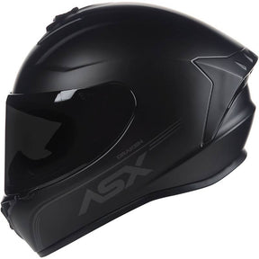 CAPACETE ASX DRAKEN SOLID PRETO FOSCO