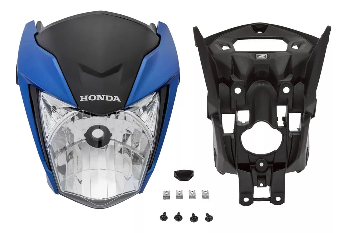 Kit Farol Frente Completa Aranha Honda Cg Titan 160 Cor 2024