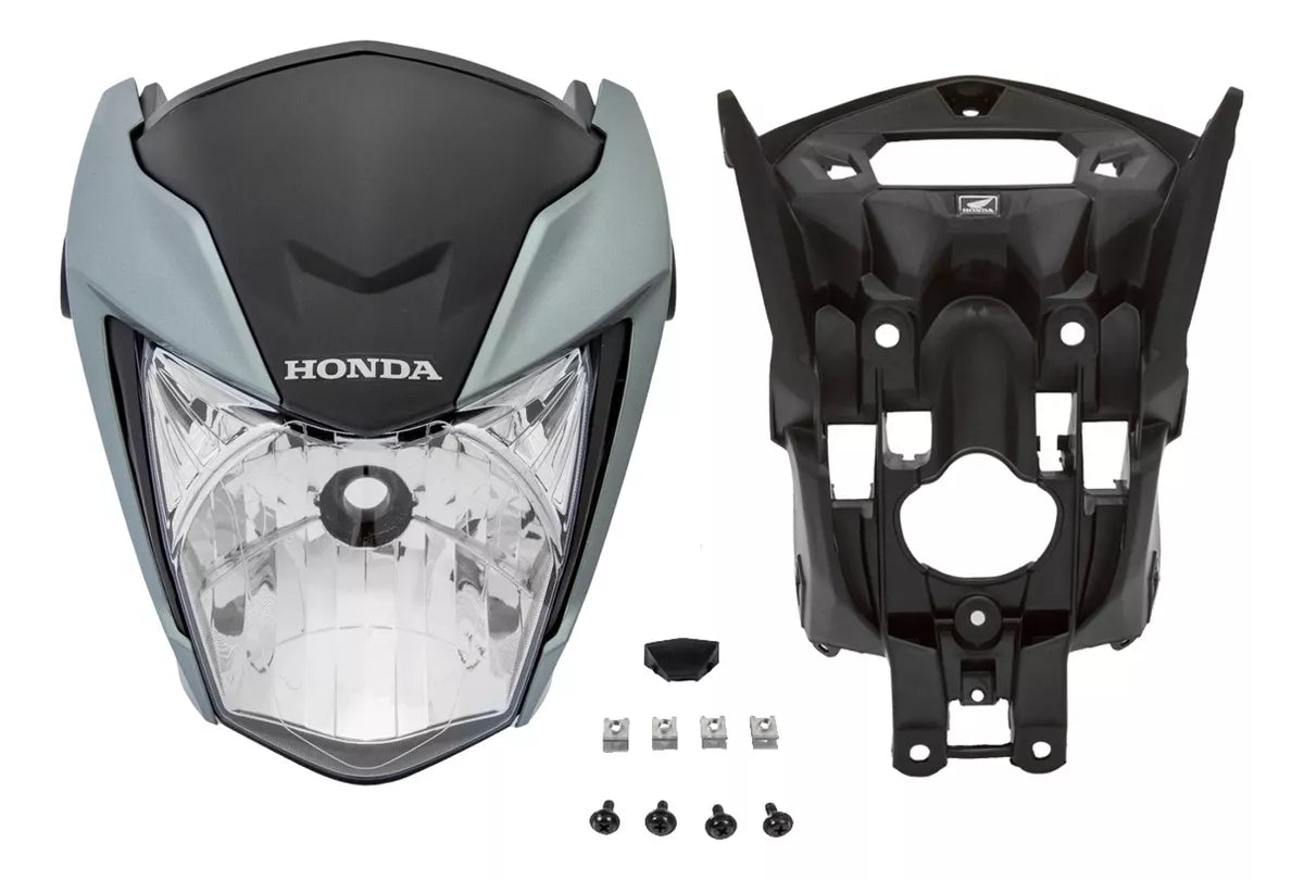 Kit Farol Frente Completa Aranha Honda Cg Titan 160 Cor 2024