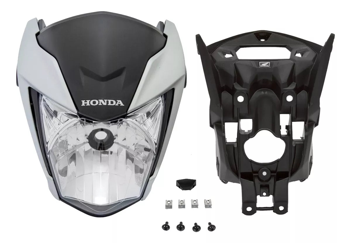 Kit Farol Frente Completa Aranha Honda Cg Titan 160 Cor 2024