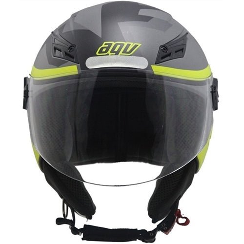 Capacete AGV Blade (Aberto) Camodaz Cinza - Macaléo Capacetes