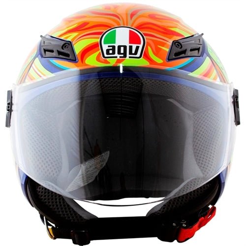 Capacete AGV Blade (Aberto) Five Continents Azul - Macaléo Capacetes