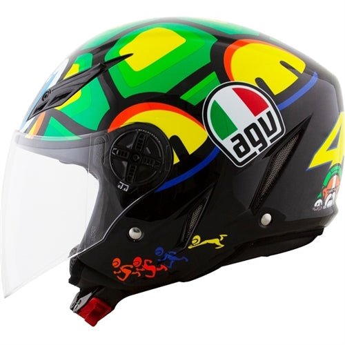 Capacete AGV Blade (Aberto) Turtle Preto - Macaléo Capacetes