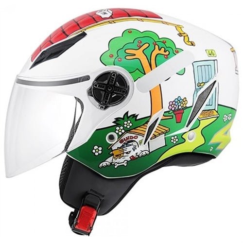 Capacete AGV Blade (Aberto) Valentino House - Macaléo Capacetes