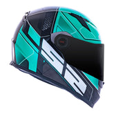 CAPACETE LS2 FF358 ULTRA PRETO/VERDE - Macaléo Capacetes