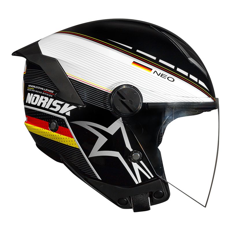 CAPACETE NORISK NEO GRAND PRIX GERMANY - Macaléo Capacetes