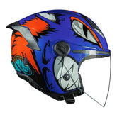 CAPACETE NORISK NEO HYENA LARANJA - Macaléo Capacetes