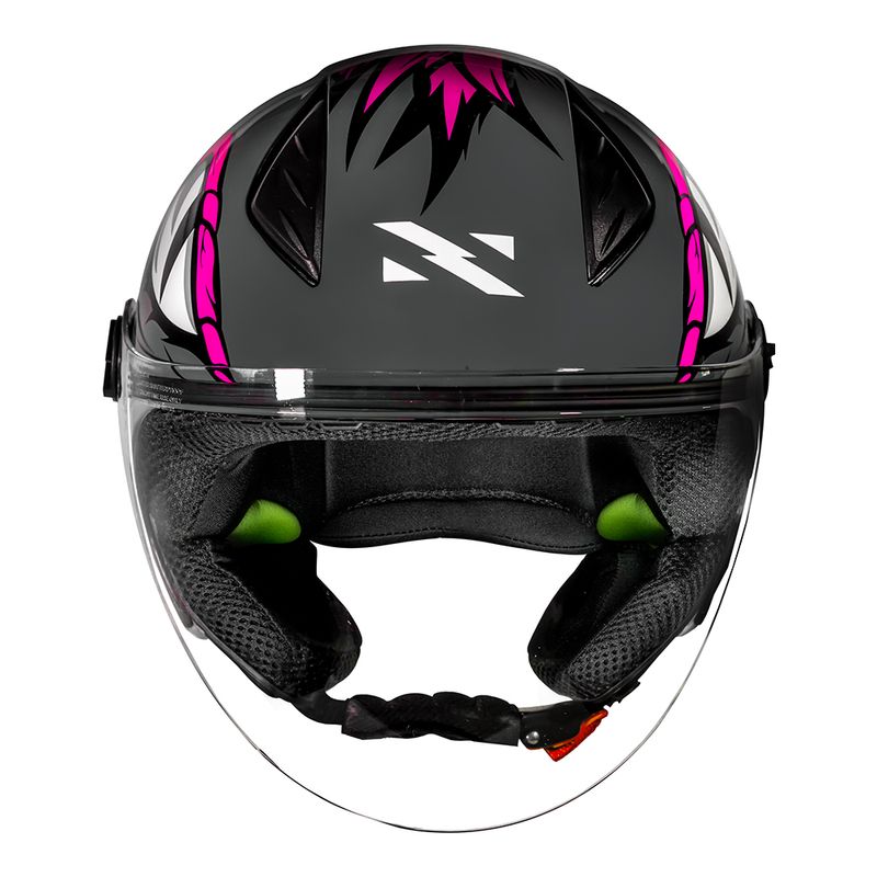 CAPACETE NORISK NEO HYENA ROSA - Macaléo Capacetes