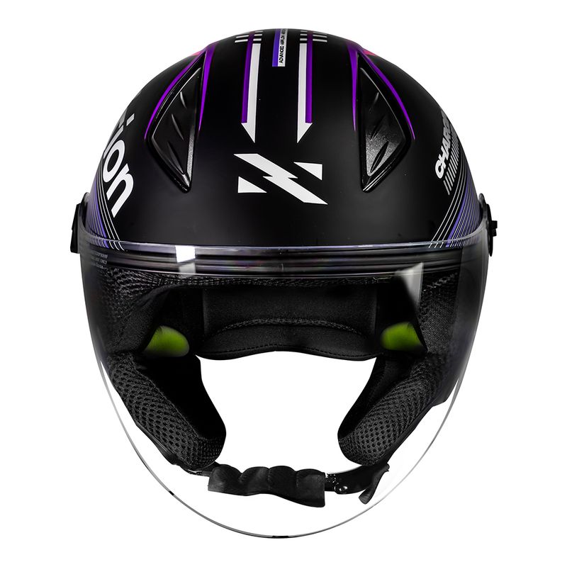 CAPACETE NORISK NEO VIZION ROXO - Macaléo Capacetes