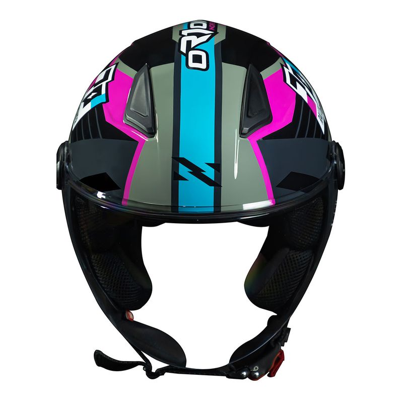 CAPACETE NORISK ORION R1 ROSA - Macaléo Capacetes