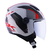 CAPACETE NORISK ORION START BRANCO - Macaléo Capacetes