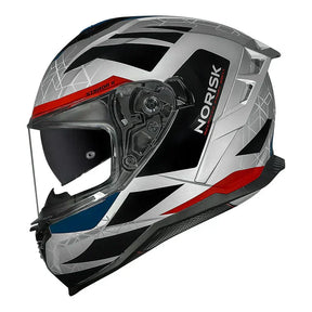 CAPACETE NORISK STRADA II EVOQUE AZUL - Macaléo Capacetes